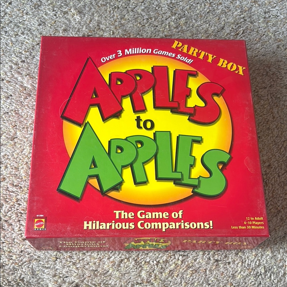 Apples to Apples Party Box Game - Red and Green